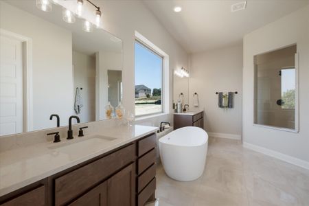 New construction Single-Family house 31180 Clover Pass, Bulverde, TX 78163 plan The Davinci - image 19