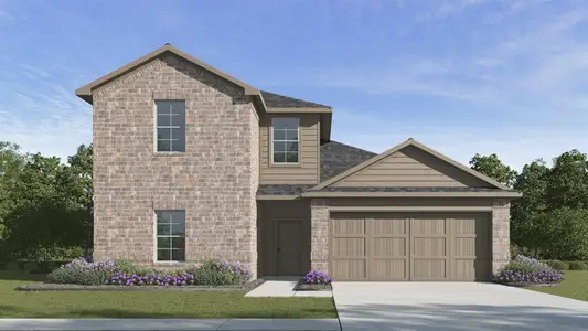 New construction Single-Family house 4113 Bronco Dr, Princeton, TX 75407 plan Midland - image