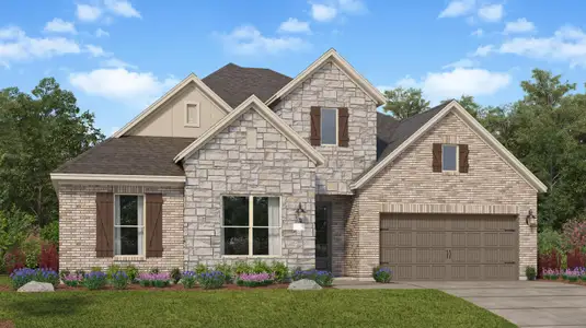 New construction Single-Family house 31506 Bramble Hollow Ct, Fulshear, TX 77441 plan Olympus - image