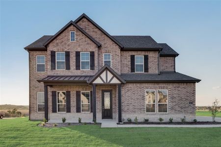 New construction Single-Family house 161 Hillock Court, Decatur, TX 76234 Camellia- photo 0