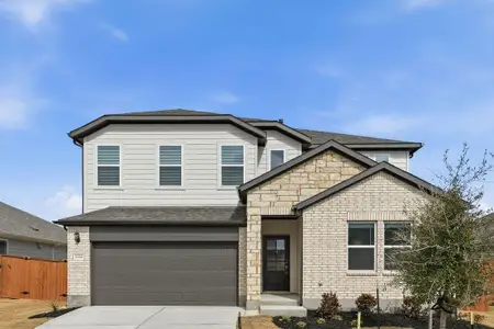 New construction Single-Family house 1009 Vanderscile Rd, Hutto, TX 78634 plan Warbler - image