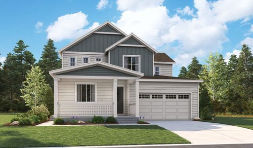 New construction Single-Family house 13216  Front Porch Ln, Firestone, CO 80504 plan Palmetto - image