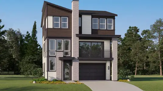 New construction Single-Family house 7781 S Mobile Wy, Centennial, CO 80016 plan Overlook - image