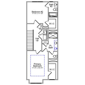 New construction Townhouse house 7512 Mashburn Dr, Charlotte, NC 28269 plan Snapdragon - image 5