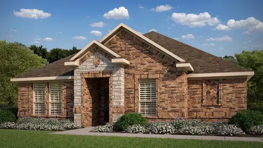 New construction Single-Family house 332 Dairy Wy, Midlothian, TX 76065 plan Concept 1802 - image