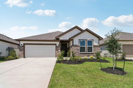New construction Single-Family house 14235 Moonflower Dr, Splendora, TX 77372 plan Levi - image
