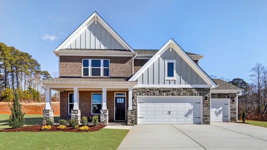New construction Single-Family house 34 Hidden Gem Wy, Clayton, NC 27520 plan Hampshire - image