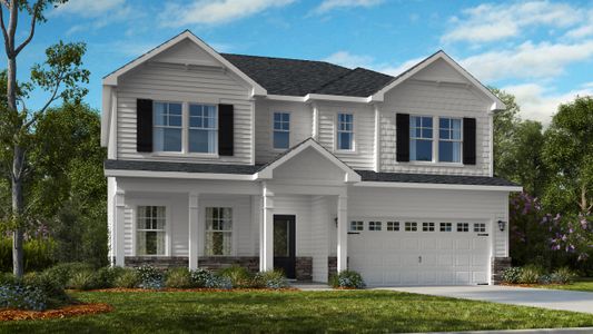New construction Single-Family house 213 Hickory Grove Dr, Sanford, NC 27330 plan Andrews - image
