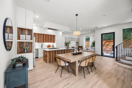 Dining Open To Kitchen & Living Area