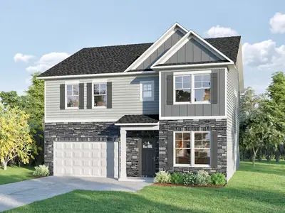 New construction Single-Family house 810 Shiloh Church Rd, Wellford, SC 29385 plan Devonshire ll - image