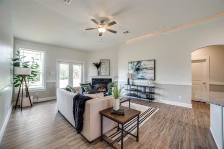 New construction Single-Family house 166 Lost Maples Wy, Marion, TX 78124 plan Jackson - image 9