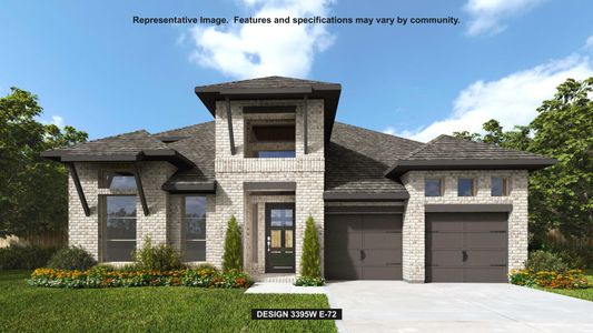 New construction Single-Family house 1037 Sunset Hill Wy, Georgetown, TX 78628 plan 3395W - image
