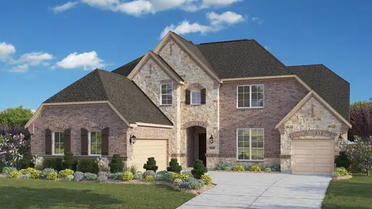 New construction Single-Family house 20418 Portico Run, San Antonio, TX 78257 plan Oriole - image