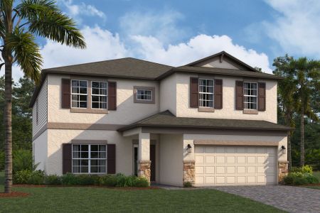 New construction Single-Family house 3306 Fall Harvest Dr, Zephyrhills, FL 33540 Alenza- photo 0 0