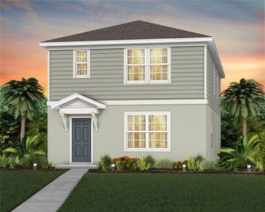 New construction Single-Family house 10939 Heather Haven St, Orlando, FL 32829 plan Haddock - image