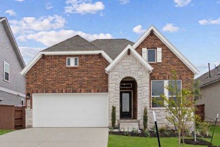 New construction Single-Family house 904 Prominence Wy, Leander, TX 78641 plan The Gladesdale - image