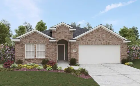 New construction Single-Family house 116 Quail Convey Dr, Jarrell, TX 76537 plan Landmark Series - Paramount - image