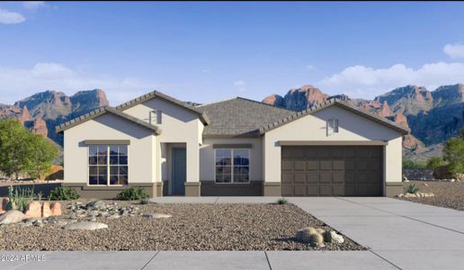 New construction Single-Family house 25588 N 154Th Lane, Surprise, AZ 85387 Pearl- photo 0