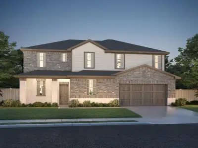 New construction Single-Family house 128 Milo Ct, Kyle, TX 78640 plan The Frontier - image