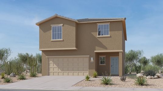 New construction Single-Family house 823 W Calle El Colmillo, Sahuarita, AZ 85629 plan Etta - image