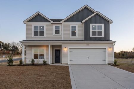 New construction Single-Family house 323 Ashley Dr, Aberdeen, NC 28315 plan Rose - image