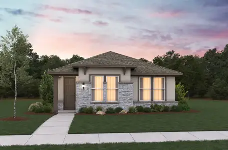New construction Single-Family house 403 Sendero Vw, New Braunfels, TX 78132 plan Llano - image