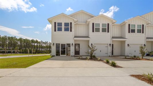 New construction Townhouse house 620 Melrose Wy, Panama City Beach, FL 32413 plan Palm Exterior - image