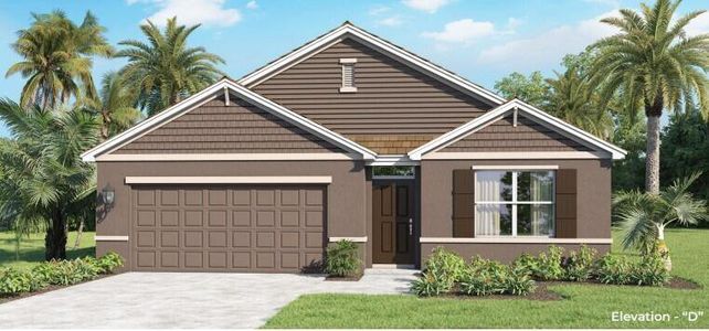 New construction Single-Family house 9983 Southwest Triton Way, Port Saint Lucie, FL 34987 Cali- photo 0