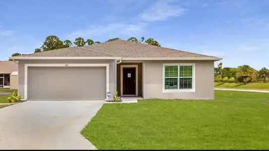 New construction Single-Family house 10072 N Conrad Pt, Citrus Springs, FL 34434 plan The Marigold - image
