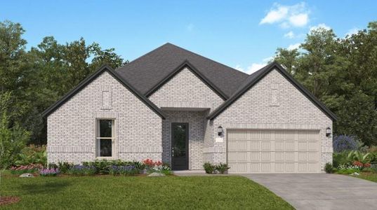 New construction Single-Family house 31918 Sorrel Copley Lane, Hockley, TX 77447 Melrose II- photo 0