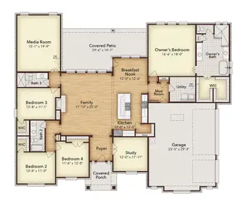 New construction Single-Family house 532 Birthright Ln, McLendon-Chisholm, TX 75032 plan Brady - image 5