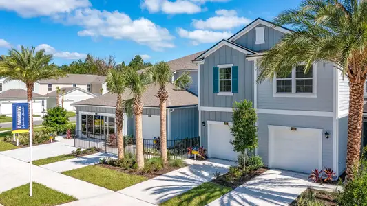 New construction Townhouse house 21 Pasadena Dr, St. Augustine, FL 32095 plan Harper - image