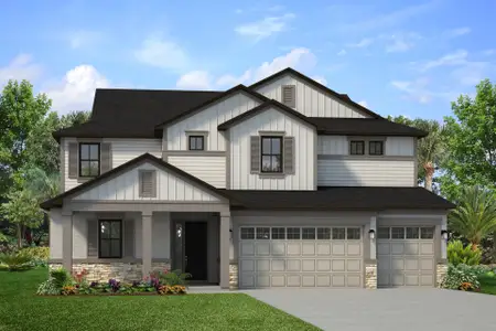 New construction Single-Family house 7400 Sawgrass Rd, Parrish, FL 34219 plan Redwood II - image