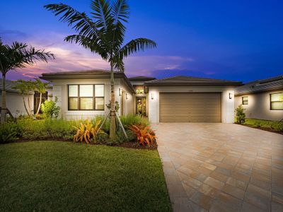 New construction Single-Family house 10968 Sw Freshwater Court, Port Saint Lucie, FL 34987 Bimini- photo 0