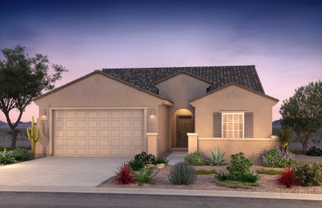 New construction Single-Family house 17872 W Getty Dr, Goodyear, AZ 85338 Potenza- photo 0