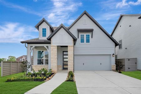New construction Single-Family house 5430 Orangery Ln, Manvel, TX 77578 plan The Busch - image