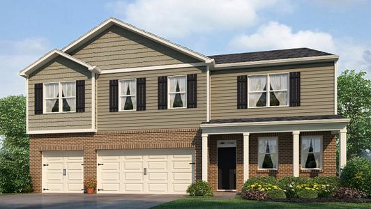 New construction Single-Family house 301 Duckweed Dr, Villa Rica, GA 30180 plan Mansfield - image