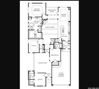 New construction Single-Family house 165 Allin Oaks, Universal City, TX 78148 plan Bordeaux - image 5
