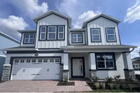 New construction Single-Family house 874 River Stone Trl, Sanford, FL 32771 plan Santa Barbara II - image