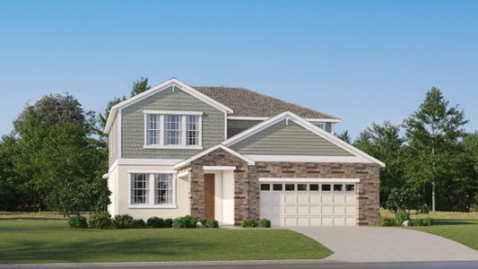New construction Single-Family house 17777 Enduring Spirit Dr, Land O' Lakes, FL 34638 plan Sedona - image