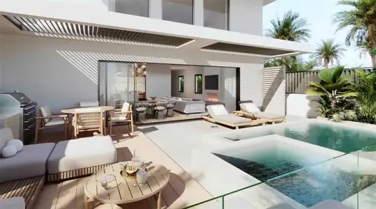 New construction Single-Family house 6645 N Ocean Shore Blvd, Unit 7A, Palm Coast, FL 32137 - image