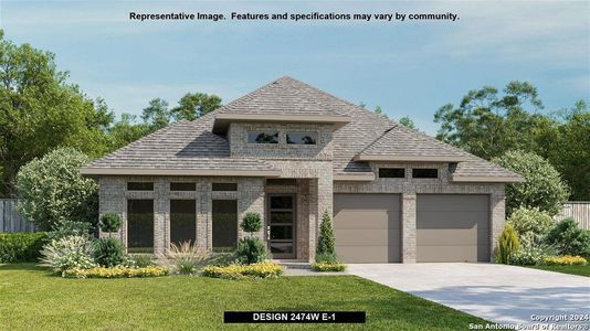 New construction Single-Family house 14206 Hallows Grove, San Antonio, TX 78254 2474W- photo 0