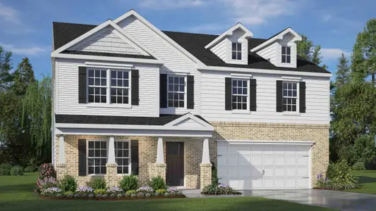 New construction Single-Family house 5065 Astra Ln, Snow Camp, NC 27349 plan Columbia - image