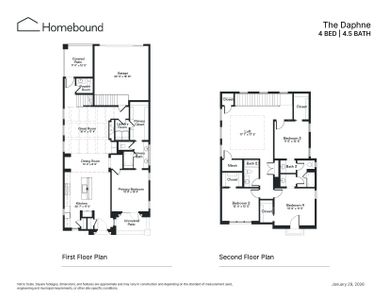 New construction Single-Family house 2901 Lakeside Village Blvd, Flower Mound, TX 75022 plan The Daphne - image 3