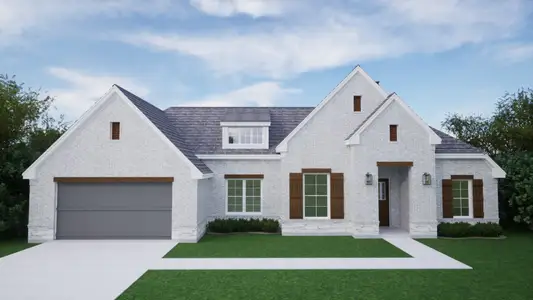 New construction Single-Family house 129 Red Fox Trl, Godley, TX 76044 plan The Killeen - image