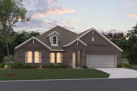 New construction Single-Family house 133 Hudson Ln, Justin, TX 76247 plan Hawkins - 50' Smart Series - image