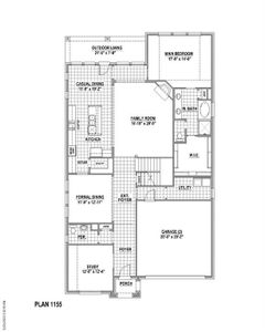 1st Level Floor plan