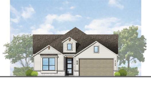 New construction Single-Family house 8720 Peafowl St, Austin, TX 78744 plan Monet-SS Plan - image