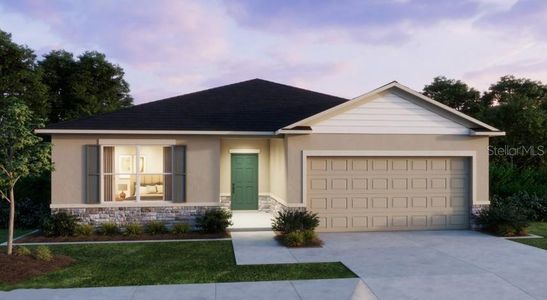 New construction Single-Family house 31400 Malbec Dr, Brooksville, FL 34602 plan The Maple - image