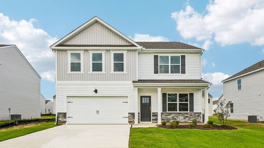New construction Single-Family house 212 Rashford Wy, Raeford, NC 28376 plan Hanover - image